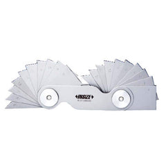 Insize USA LLC - Angle Gage Sets; Complementary Angle Range: 1-45 ; Number of Pieces: 20 ; Primary Angle: 1.00; 2.00; 10.00; 3.00; 4.00; 5.00; 6.00; 7.00; 8.00; 9.00; 12.00; 14.00; 16.00; 18.00; 20.00; 25.00; 30.00; 35.00; 40.00; 45.00 ; Material: Stainl - Exact Tool & Supply