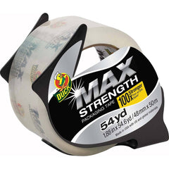 Duck - Packing Tape; Tape Type: Packaging ; Color: Clear ; Adhesive Material: Synthetic Rubber ; Width (Inch): 1-7/8 ; Length: 54.6 yd ; Material Type: Plastic - Exact Tool & Supply