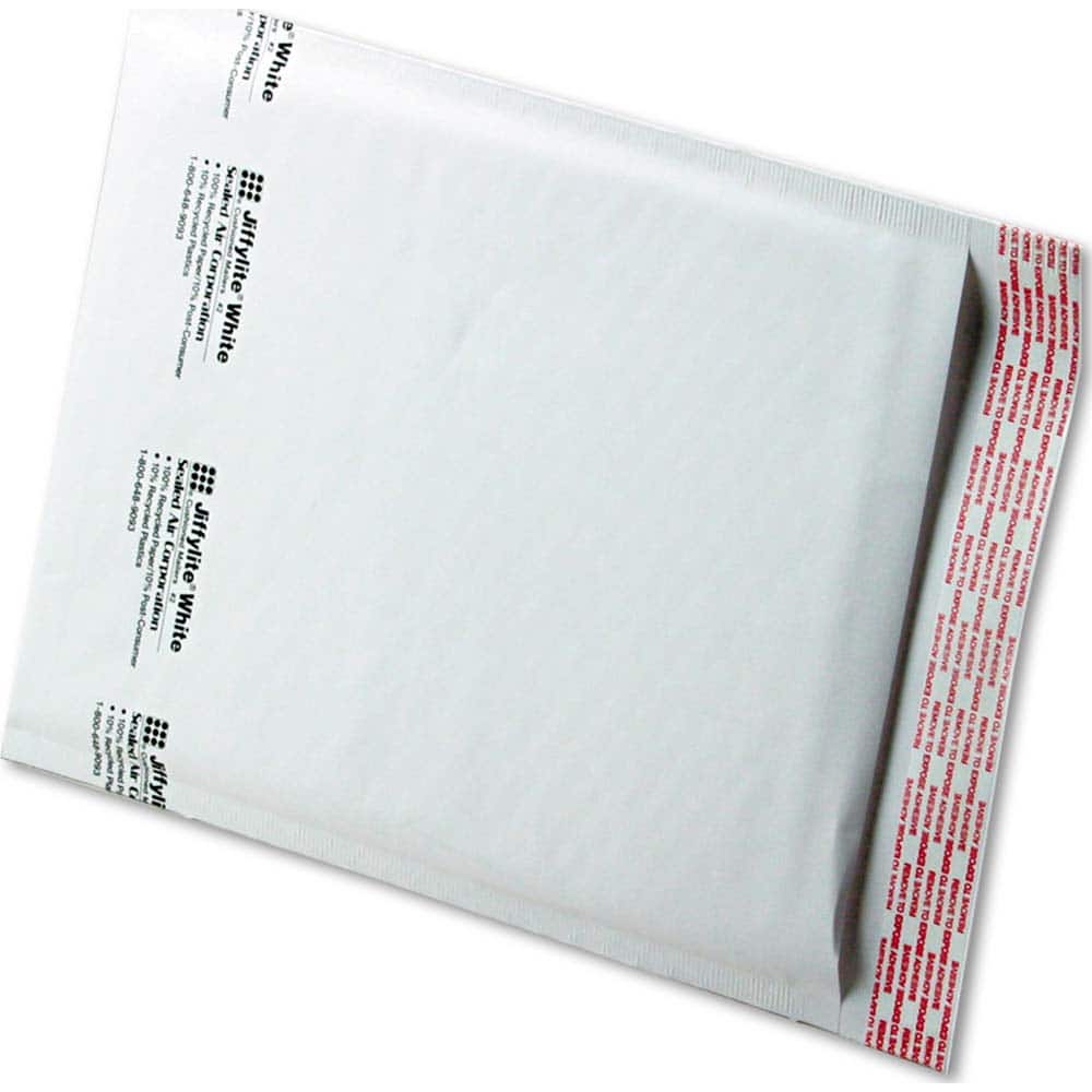 Sealed Air - Mailers, Sheets & Envelopes; Type: Bubble Mailer ; Style: Self Adhesive ; Width (Inch): 12 ; Length (Inch): 8-1/2 ; Box Quantity: 100 ; Size: 8.5 x 12 - Exact Tool & Supply