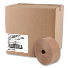GEN - Packing Tape; Tape Type: Sealing ; Color: Brown ; Adhesive Material: Water Activated ; Width (Inch): 3 ; Length: 375' ; Material Type: Fiberglass; Kraft Paper - Exact Tool & Supply