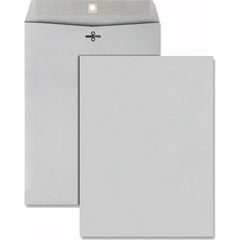 Quality Park - Mailers, Sheets & Envelopes; Type: Clasp Envelope ; Style: Clasp w/Gummed Flap ; Width (Inch): 12 ; Length (Inch): 9 ; Box Quantity: 100 ; Size: 9 x 12 - Exact Tool & Supply