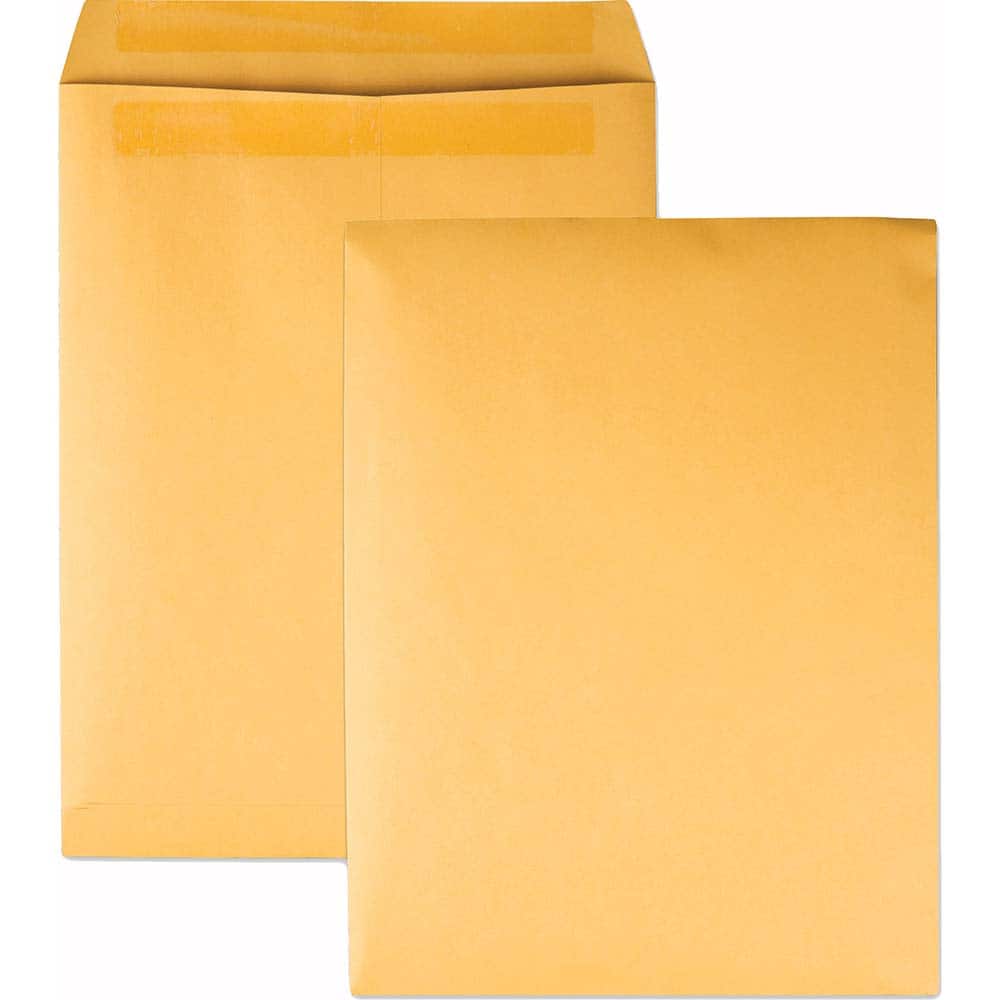 Quality Park - Mailers, Sheets & Envelopes; Type: Catalog Envelope ; Style: Self Seal ; Width (Inch): 12-1/2 ; Length (Inch): 9-1/2 ; Box Quantity: 100 ; Size: 9.5 x 12.5 - Exact Tool & Supply