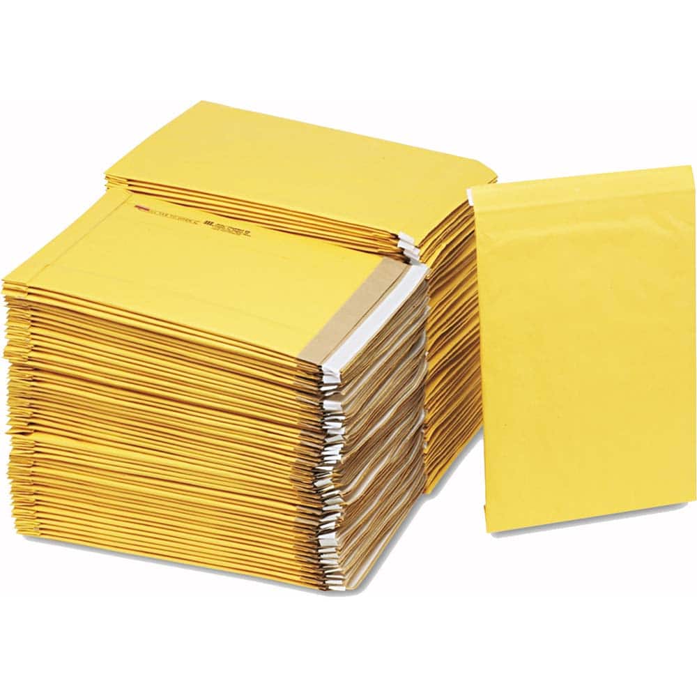 Sealed Air - Mailers, Sheets & Envelopes; Type: Padded Mailer ; Style: Self Adhesive ; Width (Inch): 16 ; Length (Inch): 10-1/2 ; Box Quantity: 100 ; Size: 10.5 x 16 - Exact Tool & Supply