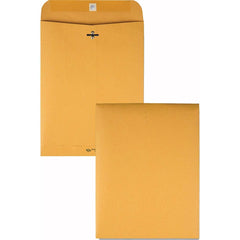 Quality Park - Mailers, Sheets & Envelopes; Type: Clasp Envelope ; Style: Clasp w/Gummed Flap ; Width (Inch): 11-1/2 ; Length (Inch): 8-3/4 ; Box Quantity: 100 ; Size: 8.75 x 11.5 - Exact Tool & Supply