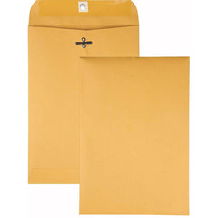 Quality Park - Mailers, Sheets & Envelopes; Type: Clasp Envelope ; Style: Clasp w/Gummed Flap ; Width (Inch): 10 ; Length (Inch): 7 ; Box Quantity: 100 ; Size: 7 x 10 - Exact Tool & Supply