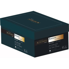 Southworth - Mailers, Sheets & Envelopes; Type: Business Envelope ; Style: Gummed Flap ; Width (Inch): 9-1/2 ; Length (Inch): 4-1/8 ; Box Quantity: 250 ; Size: 4.13 x 9.5 - Exact Tool & Supply
