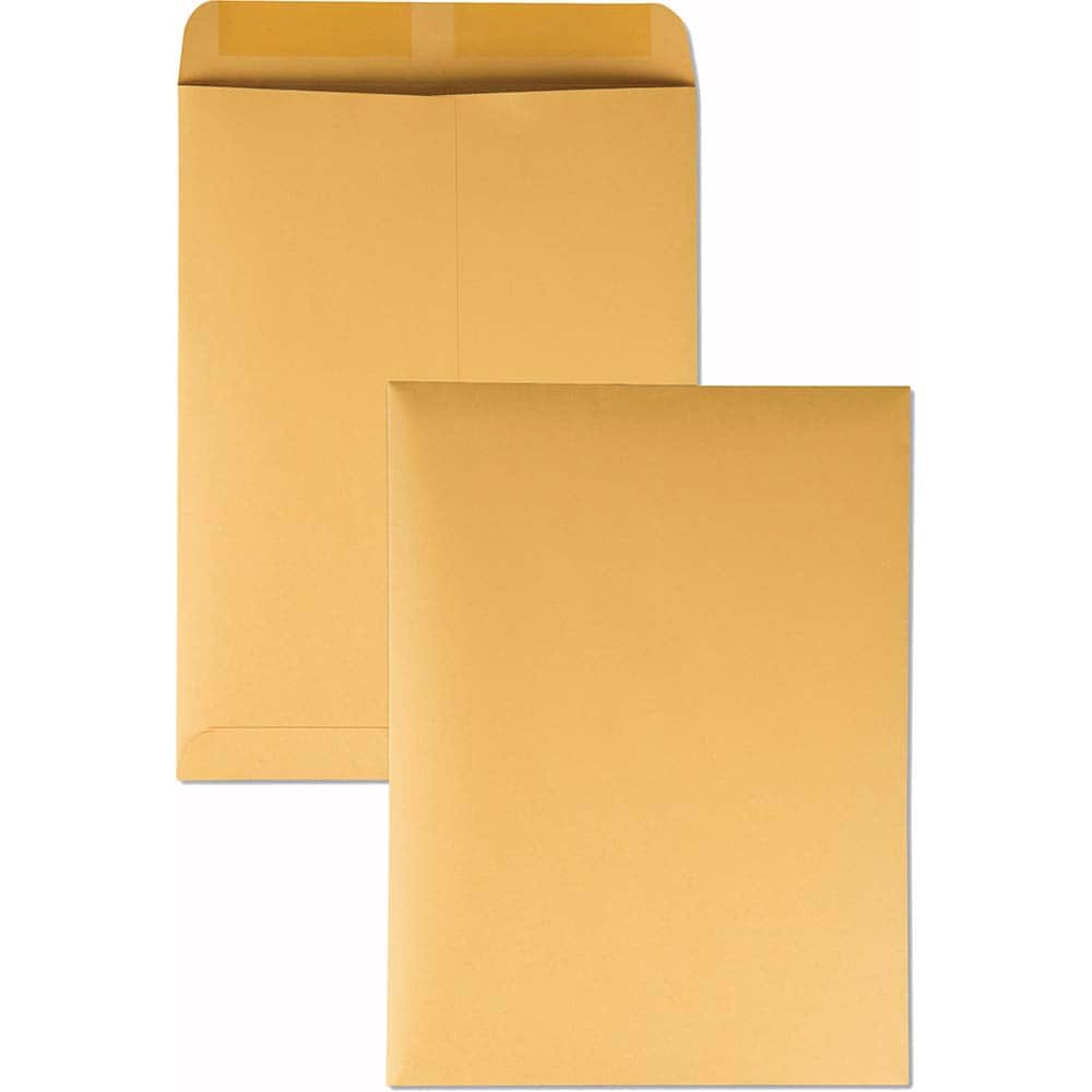 Quality Park - Mailers, Sheets & Envelopes; Type: Catalog Envelope ; Style: Gummed Flap ; Width (Inch): 12-1/2 ; Length (Inch): 9-1/2 ; Box Quantity: 250 ; Size: 9.5 x 12.5 - Exact Tool & Supply