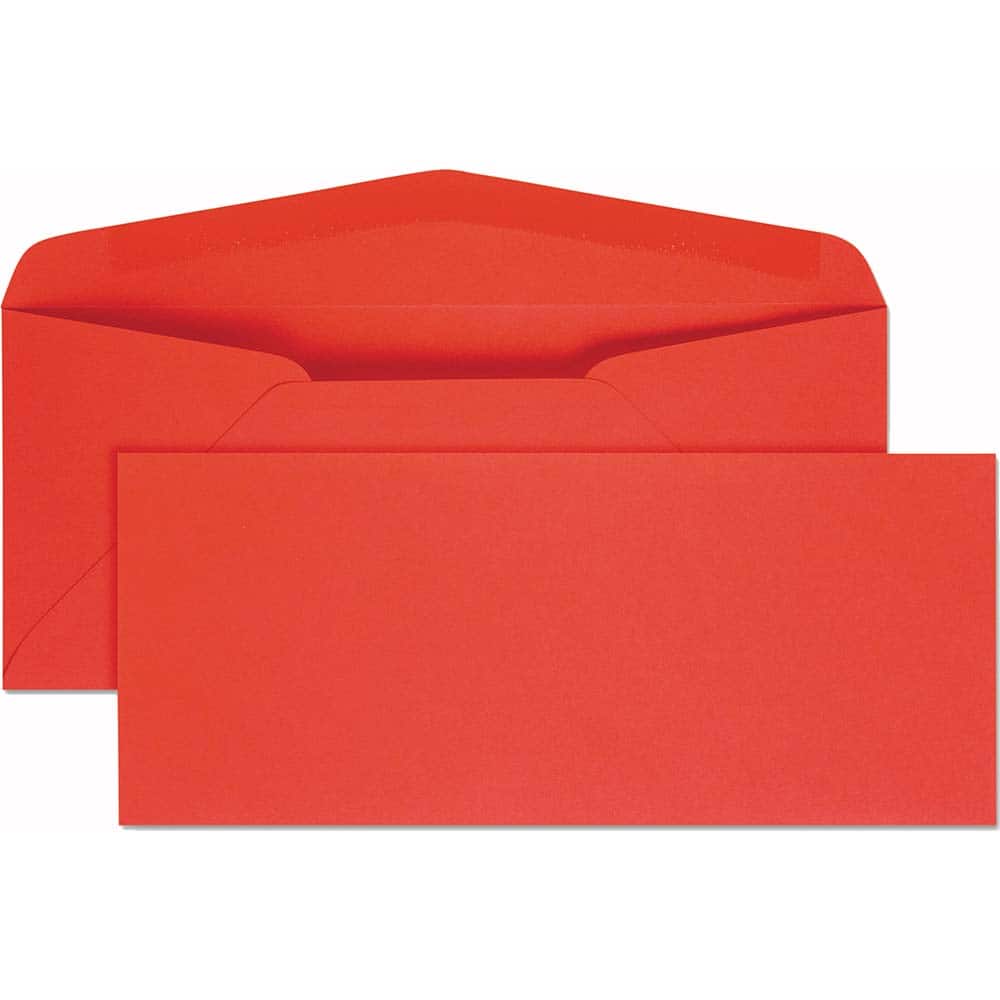 Quality Park - Mailers, Sheets & Envelopes; Type: Business Envelope ; Style: Gummed Flap ; Width (Inch): 9-1/2 ; Length (Inch): 4-1/8 ; Box Quantity: 25 ; Size: 4.13 x 9.5 - Exact Tool & Supply