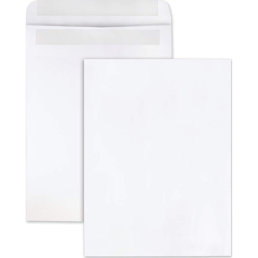 Quality Park - Mailers, Sheets & Envelopes; Type: Catalog Envelope ; Style: Self Seal ; Width (Inch): 12 ; Length (Inch): 9 ; Box Quantity: 100 ; Size: 9 x 12 - Exact Tool & Supply