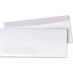 Quality Park - Mailers, Sheets & Envelopes; Type: Business Envelope ; Style: Gummed Flap ; Width (Inch): 9-1/2 ; Length (Inch): 4-1/8 ; Box Quantity: 500 ; Size: 4.13 x 9.5 - Exact Tool & Supply