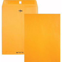 Quality Park - Mailers, Sheets & Envelopes; Type: Clasp Envelope ; Style: Clasp w/Gummed Flap ; Width (Inch): 13 ; Length (Inch): 10 ; Box Quantity: 100 ; Size: 10 x 13 - Exact Tool & Supply