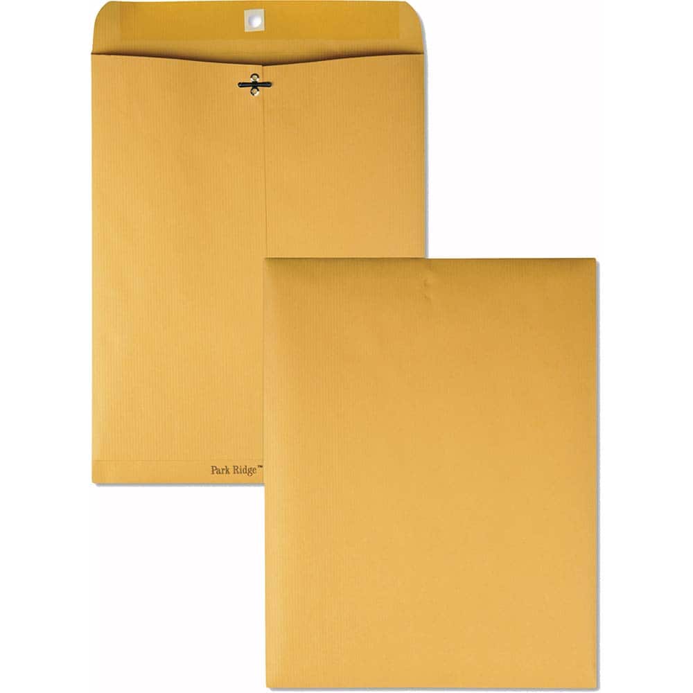 Quality Park - Mailers, Sheets & Envelopes; Type: Catalog Envelope ; Style: Clasp w/Gummed Flap ; Width (Inch): 13 ; Length (Inch): 10 ; Box Quantity: 100 ; Size: 10 x 13 - Exact Tool & Supply