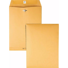 Quality Park - Mailers, Sheets & Envelopes; Type: Clasp Envelope ; Style: Clasp w/Gummed Flap ; Width (Inch): 10-1/2 ; Length (Inch): 7-1/2 ; Box Quantity: 100 ; Size: 7.5 x 10.5 - Exact Tool & Supply