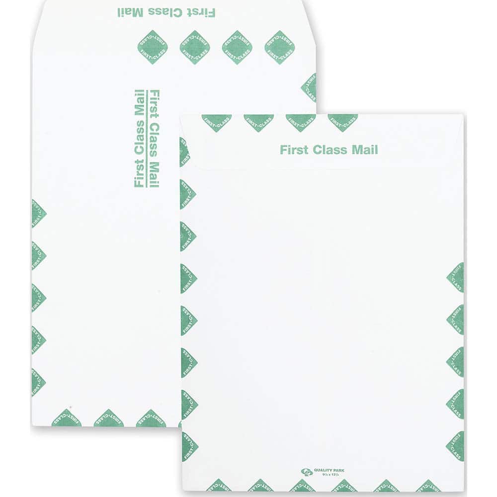 Quality Park - Mailers, Sheets & Envelopes; Type: Catalog Envelope ; Style: Self Seal ; Width (Inch): 13 ; Length (Inch): 10 ; Box Quantity: 100 ; Size: 10 x 13 - Exact Tool & Supply