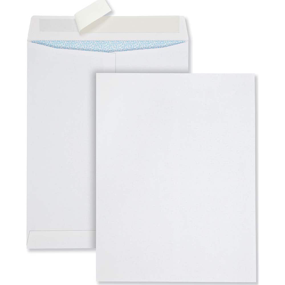 Quality Park - Mailers, Sheets & Envelopes; Type: Security Envelope ; Style: Self Seal ; Width (Inch): 13 ; Length (Inch): 10 ; Box Quantity: 100 ; Size: 10 x 13 - Exact Tool & Supply