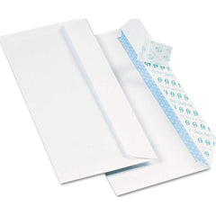 Quality Park - Mailers, Sheets & Envelopes; Type: Security Envelope ; Style: Self Seal ; Width (Inch): 9-1/2 ; Length (Inch): 4-1/8 ; Box Quantity: 1000 ; Size: 4.13 x 9.5 - Exact Tool & Supply