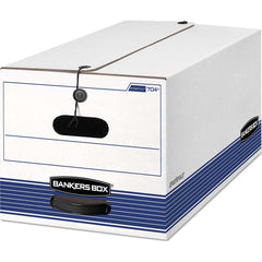 BANKERS BOX - Compartment Storage Boxes & Bins; Type: Storage Box ; Number of Compartments: 1.000 ; Overall Width: 12 ; Overall Depth: 24-1/8 (Inch); Overall Height (Inch): 10-1/4 ; Color: White - Exact Tool & Supply