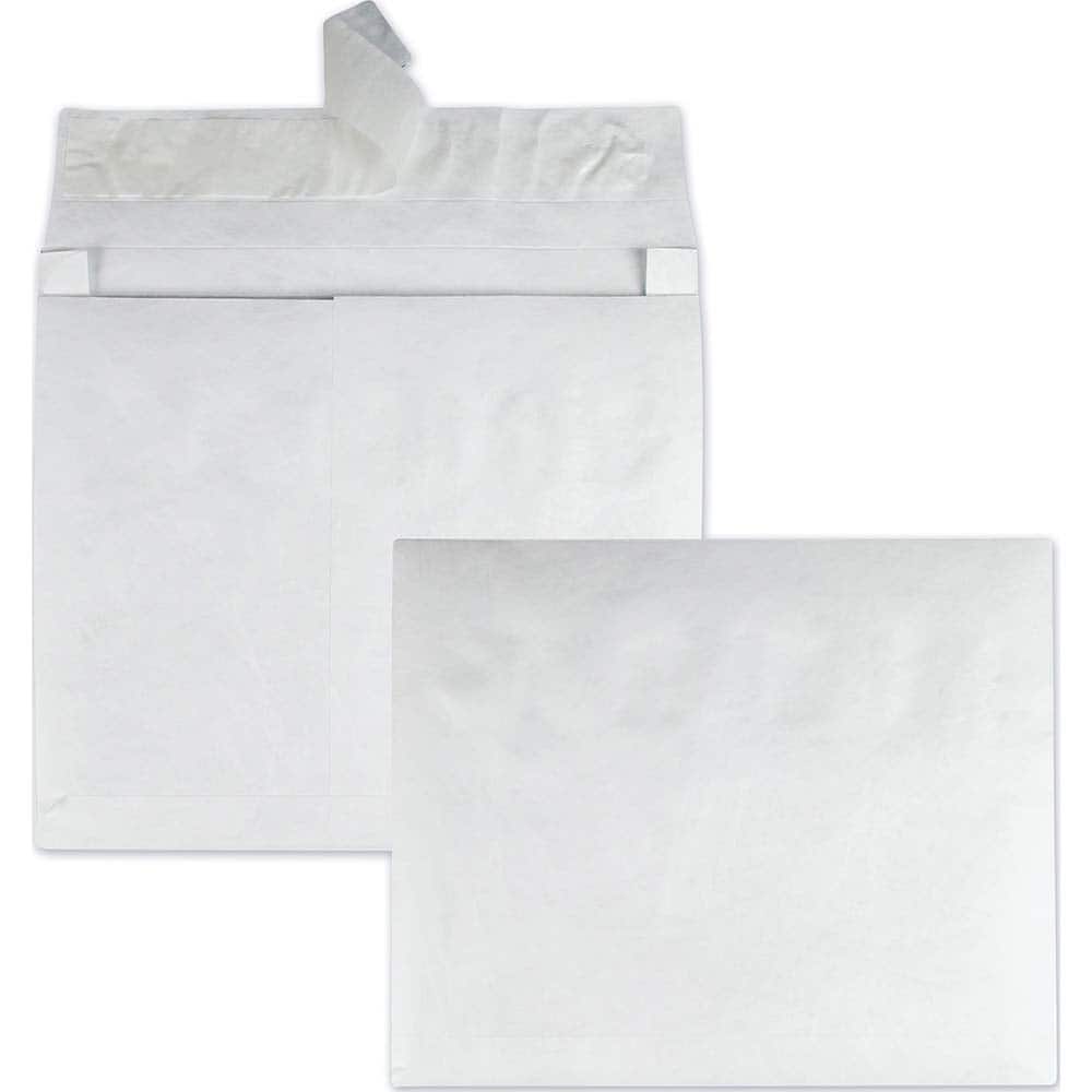 Survivor - Mailers, Sheets & Envelopes; Type: Tyvek Expansion Envelope ; Style: Self Seal ; Width (Inch): 15 ; Length (Inch): 10 ; Box Quantity: 100 ; Size: 10 x 15 - Exact Tool & Supply