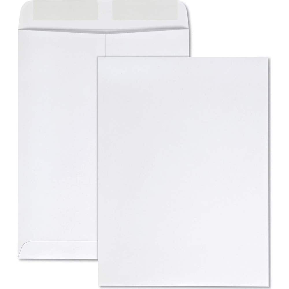 Quality Park - Mailers, Sheets & Envelopes; Type: Catalog Envelope ; Style: Gummed Flap ; Width (Inch): 12 ; Length (Inch): 9 ; Box Quantity: 100 ; Size: 9 x 12 - Exact Tool & Supply