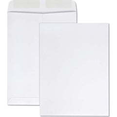 Quality Park - Mailers, Sheets & Envelopes; Type: Catalog Envelope ; Style: Gummed Flap ; Width (Inch): 12 ; Length (Inch): 9 ; Box Quantity: 100 ; Size: 9 x 12 - Exact Tool & Supply