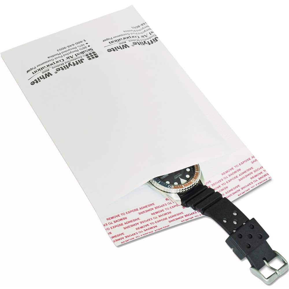 Sealed Air - Mailers, Sheets & Envelopes; Type: Bubble Mailer ; Style: Self Adhesive ; Width (Inch): 10 ; Length (Inch): 6 ; Box Quantity: 200 ; Size: 6 x 10 - Exact Tool & Supply