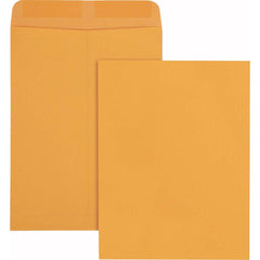 Quality Park - Mailers, Sheets & Envelopes; Type: Catalog Envelope ; Style: Gummed Flap ; Width (Inch): 12 ; Length (Inch): 9 ; Box Quantity: 100 ; Size: 9 x 12 - Exact Tool & Supply