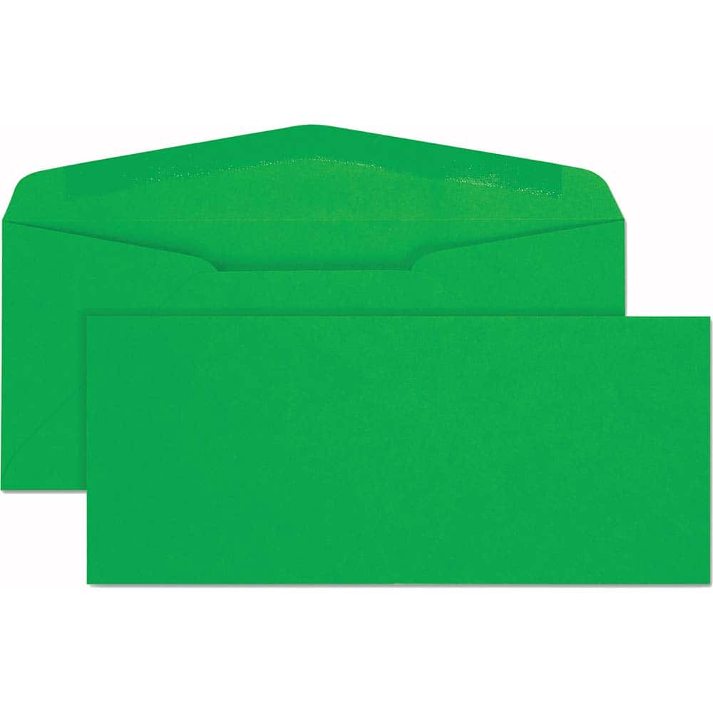 Quality Park - Mailers, Sheets & Envelopes; Type: Business Envelope ; Style: Gummed Flap ; Width (Inch): 9-1/2 ; Length (Inch): 4-1/8 ; Box Quantity: 25 ; Size: 4.13 x 9.5 - Exact Tool & Supply
