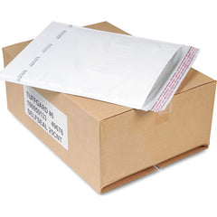 Sealed Air - Mailers, Sheets & Envelopes; Type: Jiffy Bubble Cushioned Mailer ; Style: Self Adhesive ; Width (Inch): 19 ; Length (Inch): 12-1/2 ; Box Quantity: 25 ; Size: 12.5 x 19 - Exact Tool & Supply