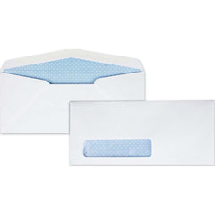 Quality Park - Mailers, Sheets & Envelopes; Type: Business Envelope ; Style: Gummed Flap ; Width (Inch): 9-1/2 ; Length (Inch): 4-1/8 ; Box Quantity: 500 ; Size: 4.13 x 9.5 - Exact Tool & Supply