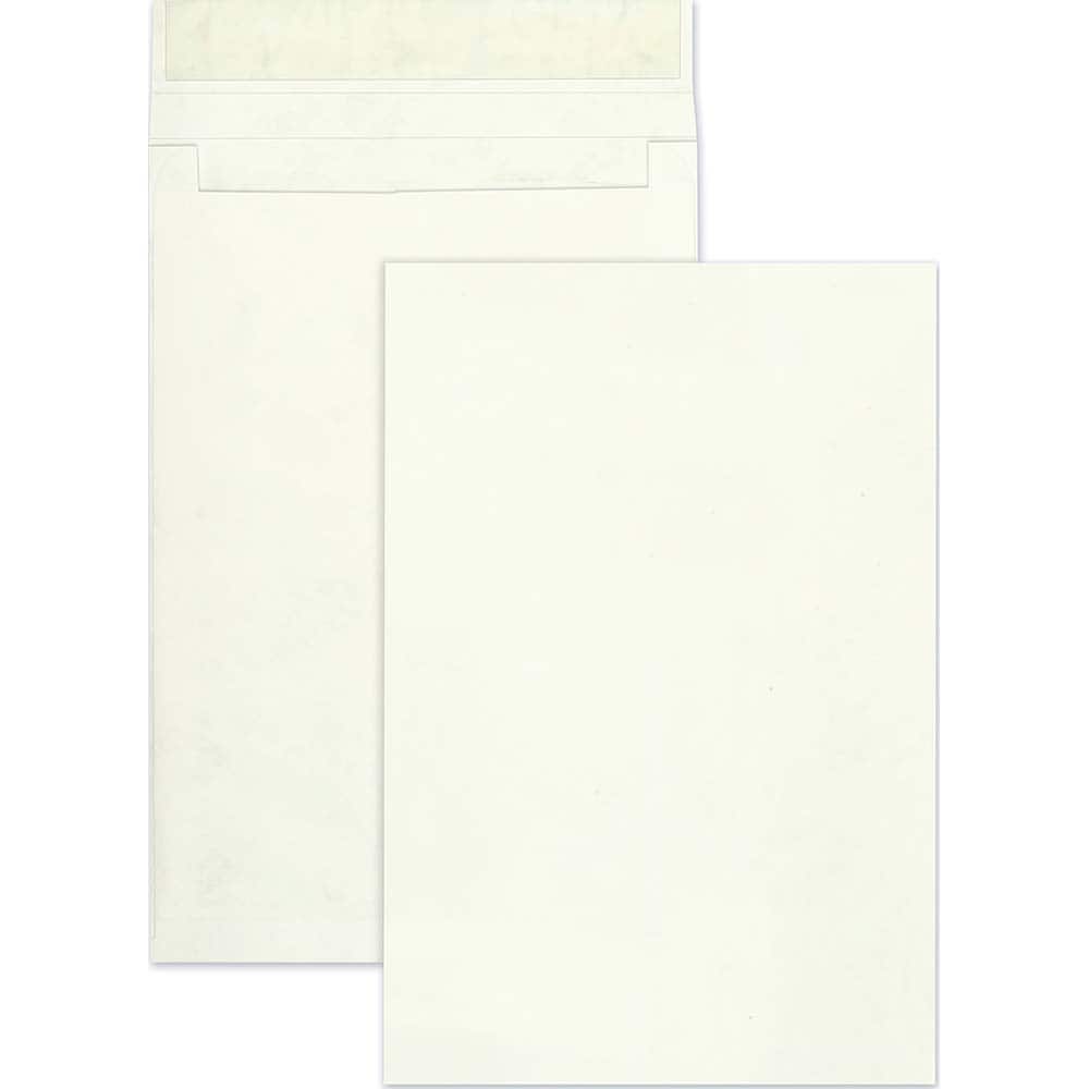 Survivor - Mailers, Sheets & Envelopes; Type: Tyvek Expansion Envelope ; Style: Self Seal ; Width (Inch): 16 ; Length (Inch): 12 ; Box Quantity: 25 ; Size: 12 x 16 - Exact Tool & Supply