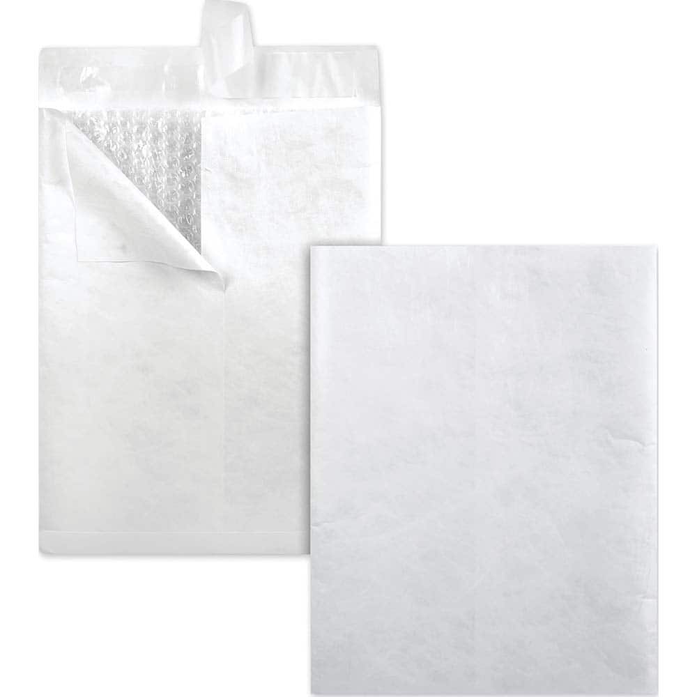 Survivor - Mailers, Sheets & Envelopes; Type: Bubble Mailer ; Style: Self Seal ; Width (Inch): 13 ; Length (Inch): 10 ; Box Quantity: 25 ; Size: 10 x 13 - Exact Tool & Supply