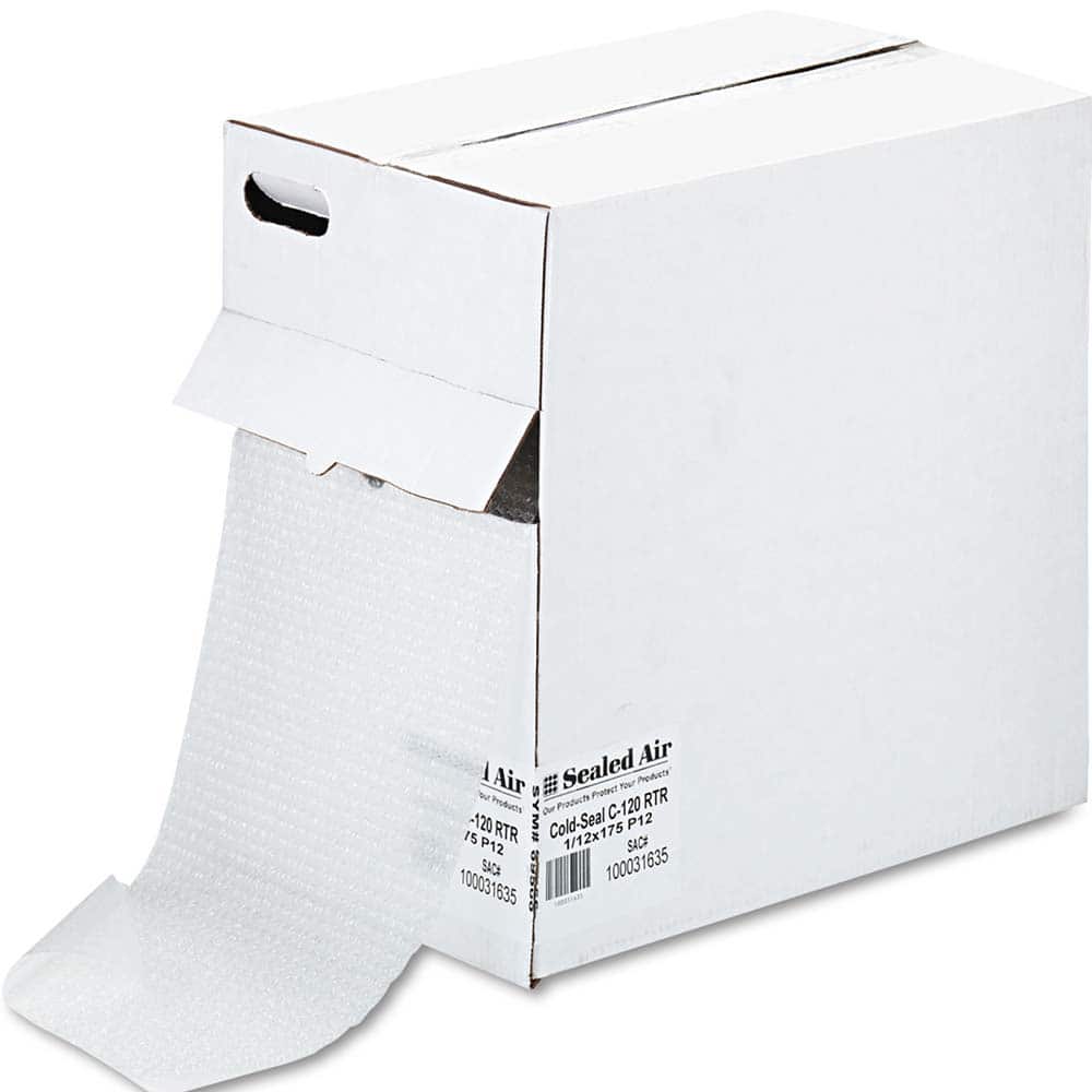 Sealed Air - Bubble Roll & Foam Wrap; Type: Bubble Roll ; Package Type: Roll ; Length (Feet): 175 ; Width (Inch): 12 ; Thickness: 3/16 (Inch); Special Item Information: Self-Cling, High-Performance Cushioning Requires No Tape - Exact Tool & Supply