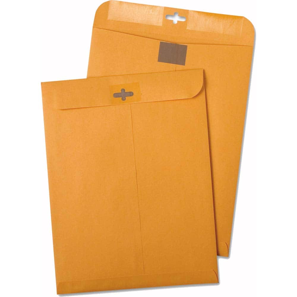 Quality Park - Mailers, Sheets & Envelopes; Type: Clasp Envelope ; Style: Clasp ; Width (Inch): 9 ; Length (Inch): 6 ; Box Quantity: 100 ; Size: 6 x 9 - Exact Tool & Supply