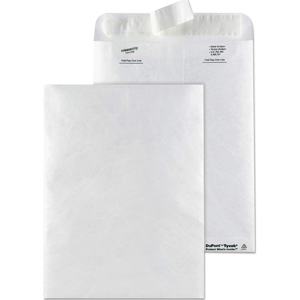 Survivor - Mailers, Sheets & Envelopes; Type: Paper Expansion ; Style: Self Seal ; Width (Inch): 12 ; Length (Inch): 9 ; Box Quantity: 50 ; Size: 9 x 12 - Exact Tool & Supply