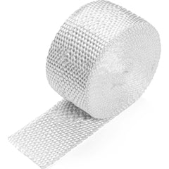 USA Sealing - Sheet Gasketing; Width (Inch): 1-1/2 ; Thickness: 1/16 (Inch); Length (Inch): 1200.0000 ; Length (Feet): 100 ; Color: White ; Material: Fiberglass Fabric - Exact Tool & Supply