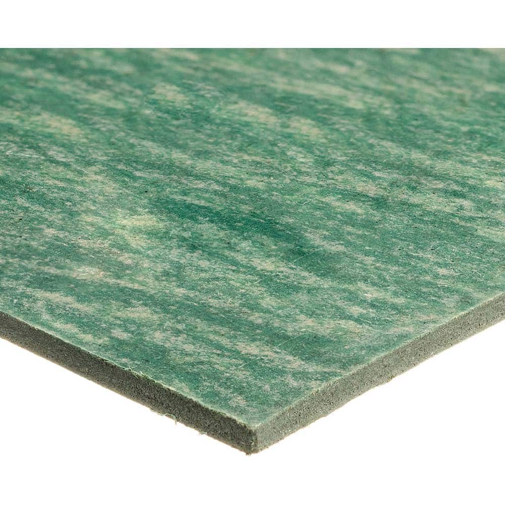 USA Sealing - Sheet Gasketing; Width (Inch): 6 ; Thickness: 1/8 (Inch); Length (Inch): 6.0000 ; Color: Green; White ; Material: Aramid Fiber with Nitrile Blend ; Maximum Working Pressure: 1400 - Exact Tool & Supply