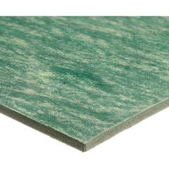 USA Sealing - Sheet Gasketing; Width (Inch): 60 ; Thickness: 1/32 (Inch); Length (Inch): 60.0000 ; Color: Green ; Material: Aramid Fiber with Buna-N Rubber Blend ; Maximum Working Pressure: 1450 - Exact Tool & Supply