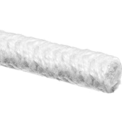 USA Sealing - Rope Gasketing; Material: Ceramic Fiber ; Diameter (Inch): 3/8 ; Color: White - Exact Tool & Supply