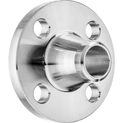 USA Sealing - Stainless Steel Pipe Flanges; Style: Butt Weld ; Pipe Size: 1-1/2 (Inch); Outside Diameter (Inch): 5 ; Material Grade: 304 ; Distance Across Bolt Hole Centers: 3-7/8 (Inch); Number of Bolt Holes: 4.000 - Exact Tool & Supply