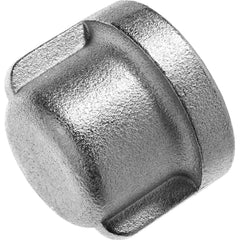 USA Sealing - Stainless Steel Pipe Fittings; Type: Cap ; Fitting Size: 1/2 x 1/2 ; End Connections: FBSPT x FBSPT ; Material Grade: 304 ; Pressure Rating (psi): 150 - Exact Tool & Supply