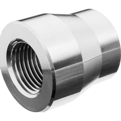 USA Sealing - Aluminum Pipe Fittings; Type: Reducing Coupling ; Fitting Size: 1-1/2 x 1-1/4 ; End Connections: FNPT x FNPT ; Material Grade: Class 150 ; Pressure Rating (psi): 150 - Exact Tool & Supply
