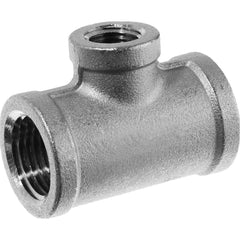 USA Sealing - Aluminum Pipe Fittings; Type: Reducer Branch Tee ; Fitting Size: 2 x 2 x 1 ; End Connections: FNPT x FNPT x MNPT ; Material Grade: Class 150 ; Pressure Rating (psi): 150 - Exact Tool & Supply