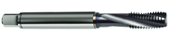 M8x1.25 6H 3-Flute PM Cobalt Semi-Bottoming 15 degree Spiral Flute Tap-TiCN - Exact Tool & Supply