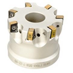 Heli Do Indexable Face Mill-2.5" Dia; 1" Bore Dia - Exact Tool & Supply
