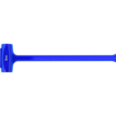 Dead Blow Hammers; Head Weight (Lb): 9.000; Head Weight Range: 26 oz. and Larger; Head Material: Rubber-Covered Steel; Overall Length Range: 25″ - 35.9″; Handle Material: Polyurethane; Handle Color: Blue; Head Color: Blue; Overall Length (Inch): 30.0000