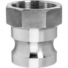 Value Collection - Suction & Discharge Hose Couplings Type: Cam & Groove Coupling Descriptor: Male Adapter Female NPT Thread - Exact Tool & Supply