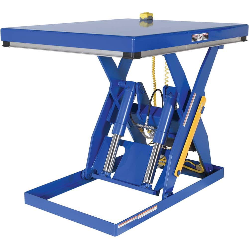 Vestil - Lifting Tables; Type: Electric Hydraulic Lift ; Lift Style: Scissor ; Style: Electric ; Load Capacity (Lb.): 4000.000 ; Minimum Height (Inch): 7 ; Lift Height (Inch): 43 - Exact Tool & Supply