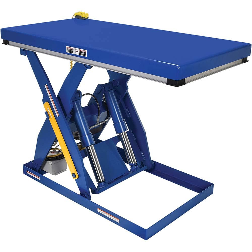 Vestil - Lifting Tables; Type: Electric Hydraulic Lift ; Lift Style: Scissor ; Style: Electric ; Load Capacity (Lb.): 4000.000 ; Minimum Height (Inch): 7 ; Lift Height (Inch): 43 - Exact Tool & Supply