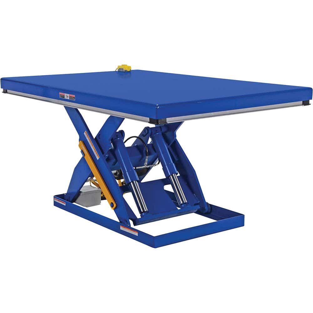 Vestil - Lifting Tables; Type: Electric Hydraulic Lift ; Lift Style: Scissor ; Style: Electric ; Load Capacity (Lb.): 4000.000 ; Minimum Height (Inch): 7 ; Lift Height (Inch): 43 - Exact Tool & Supply