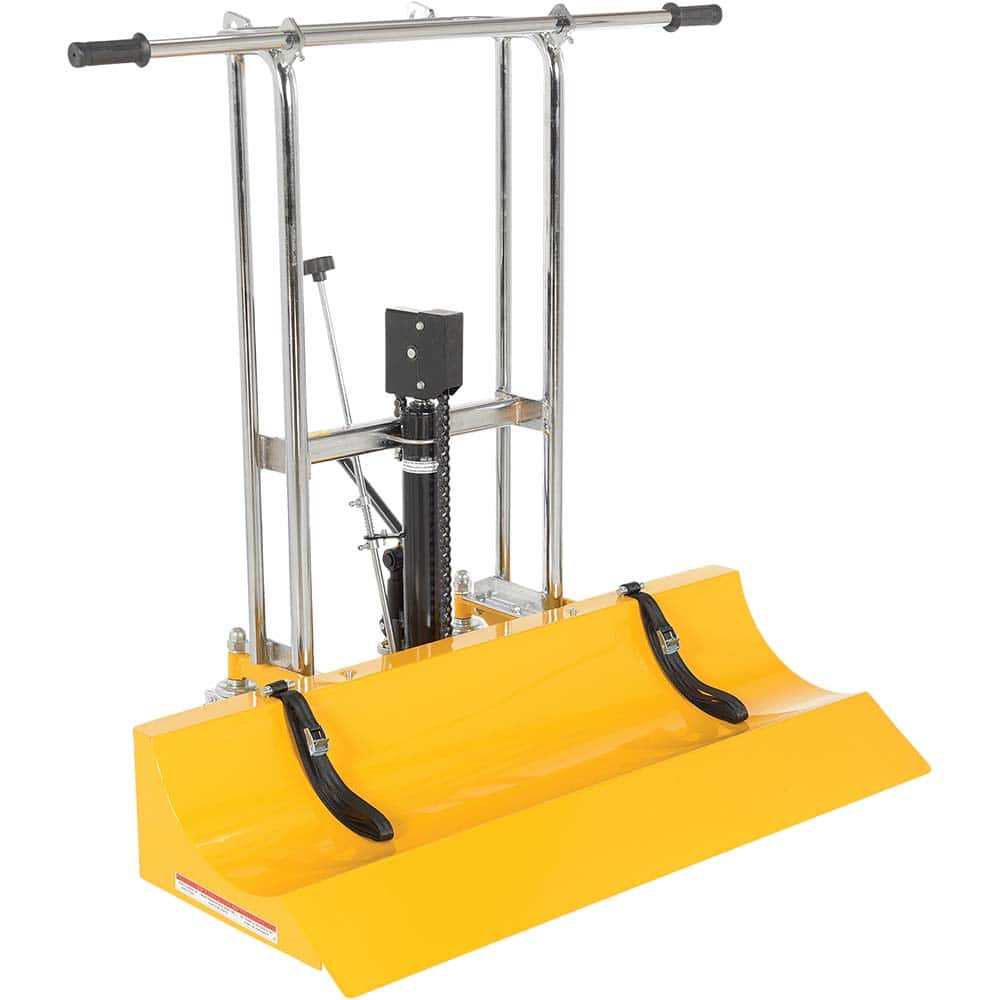 Vestil - Pallet Trucks/Jacks; Type: Roll Lifter ; Load Capacity (Lb.): 880.000 ; Overall Width (Inch): 47-1/4 ; Low Height (Inch): 47-1/2 ; Lift Height (Inch): 33-1/2 ; Control Type: Hand - Exact Tool & Supply